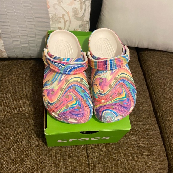 CROCS Shoes - Multicolor white crocs